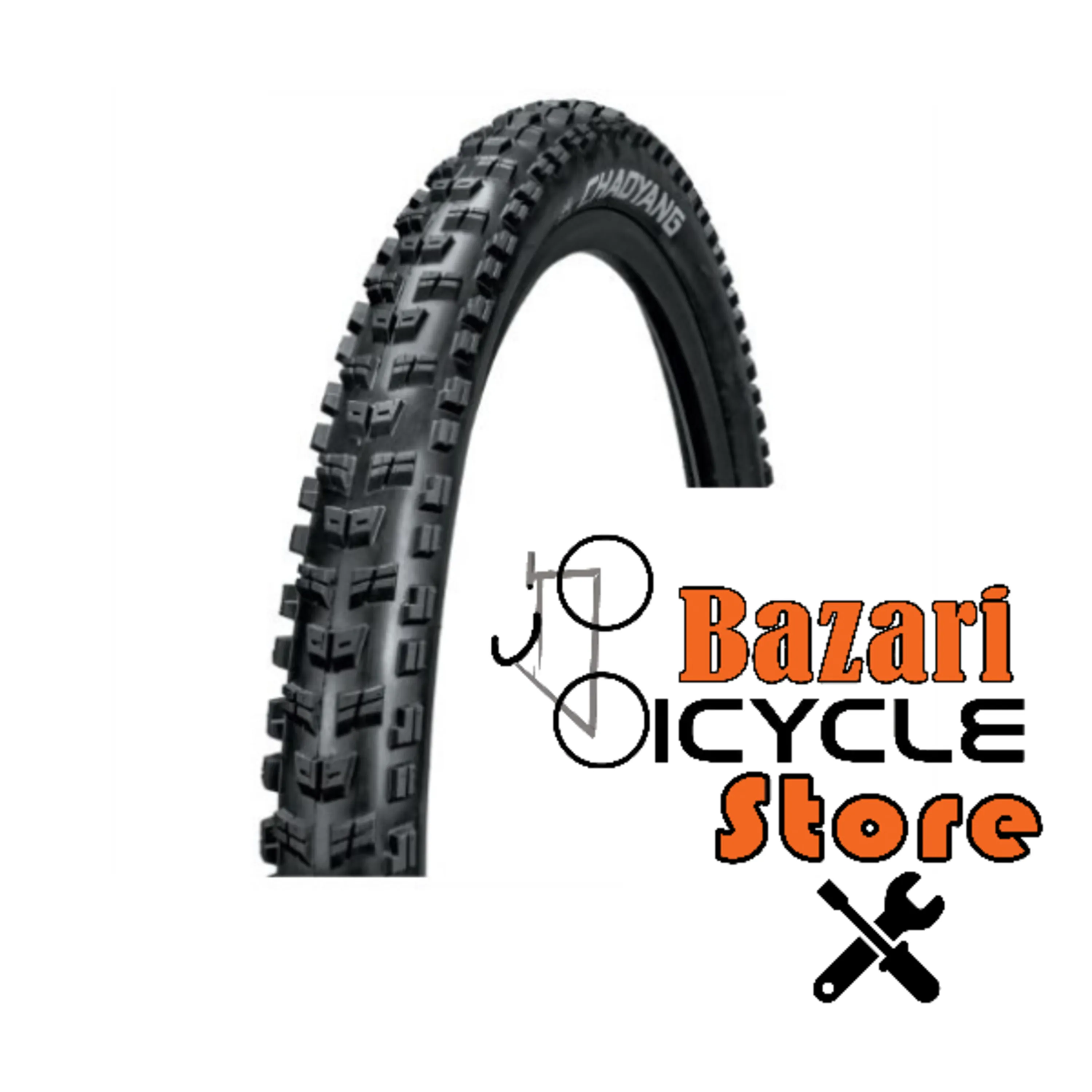 لاستیک چائویانگ (CHAOYANG) سایز 27.5X2.35 مدل ROCK WOLF